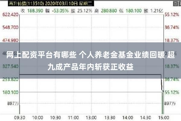 网上配资平台有哪些 个人养老金基金业绩回暖 超九成产品年内斩获正收益