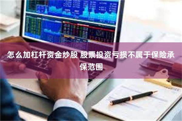怎么加杠杆资金炒股 股票投资亏损不属于保险承保范围